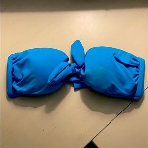 victoria secret bow bandeau top. size M
